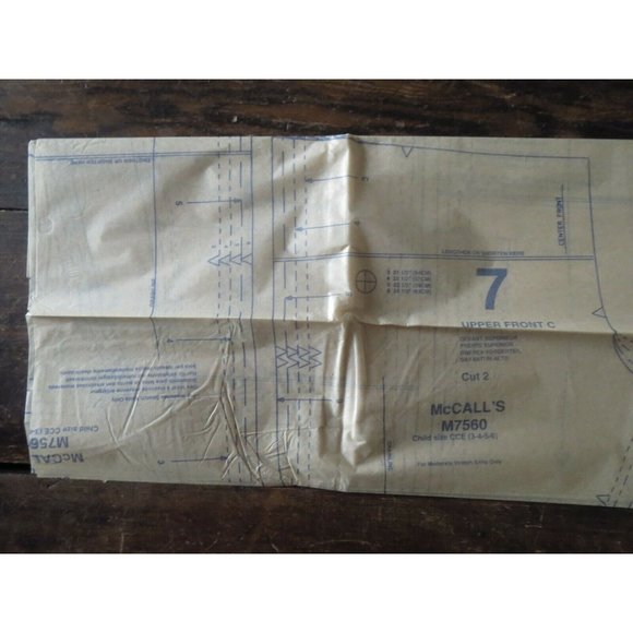 New McCalls M7560 Girls Leggings Pattern Size 3-6 - Picture 10 of 12